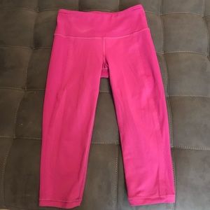 Lululemon crop leggings